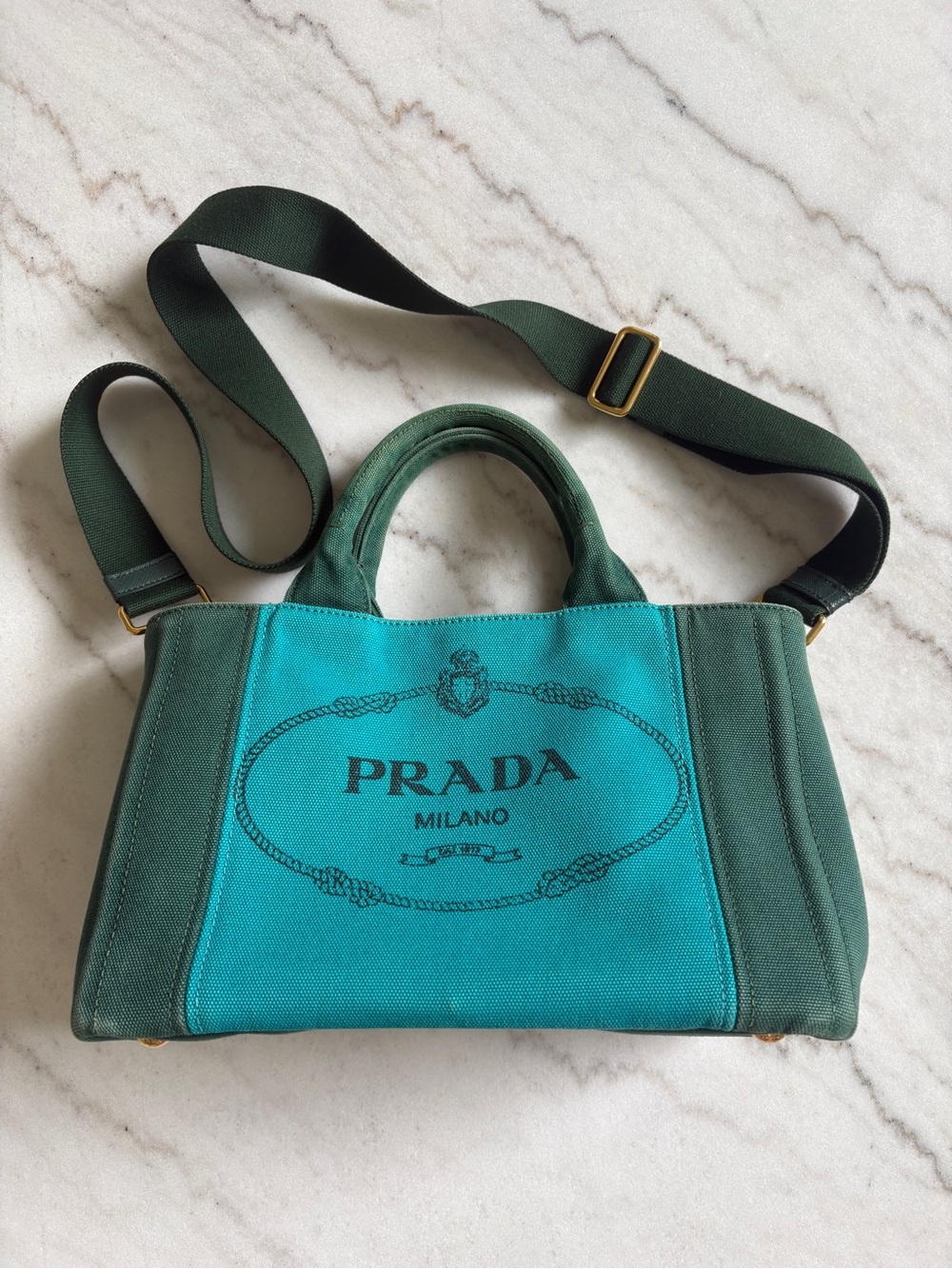 Prada Canapa Tote Bag - Picture 2 of 15